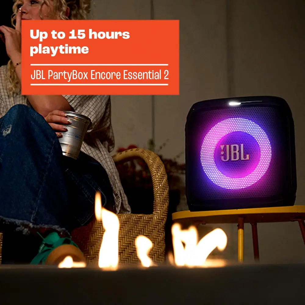 JBL PartyBox Encore 2 speaker RGB party light effects