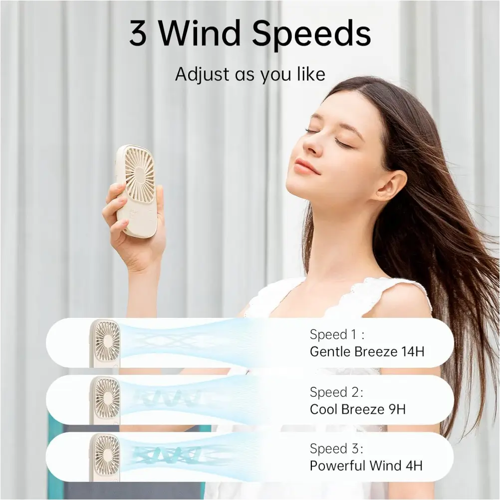 JISULIFE mini beauty fan for eyelash drying