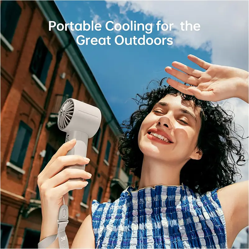 JISULIFE Life10 personal cooling fan lightweight design