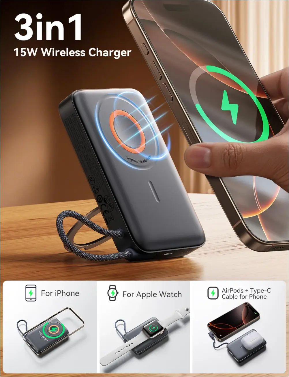 JOYROOM 10000mAh magnetic charger