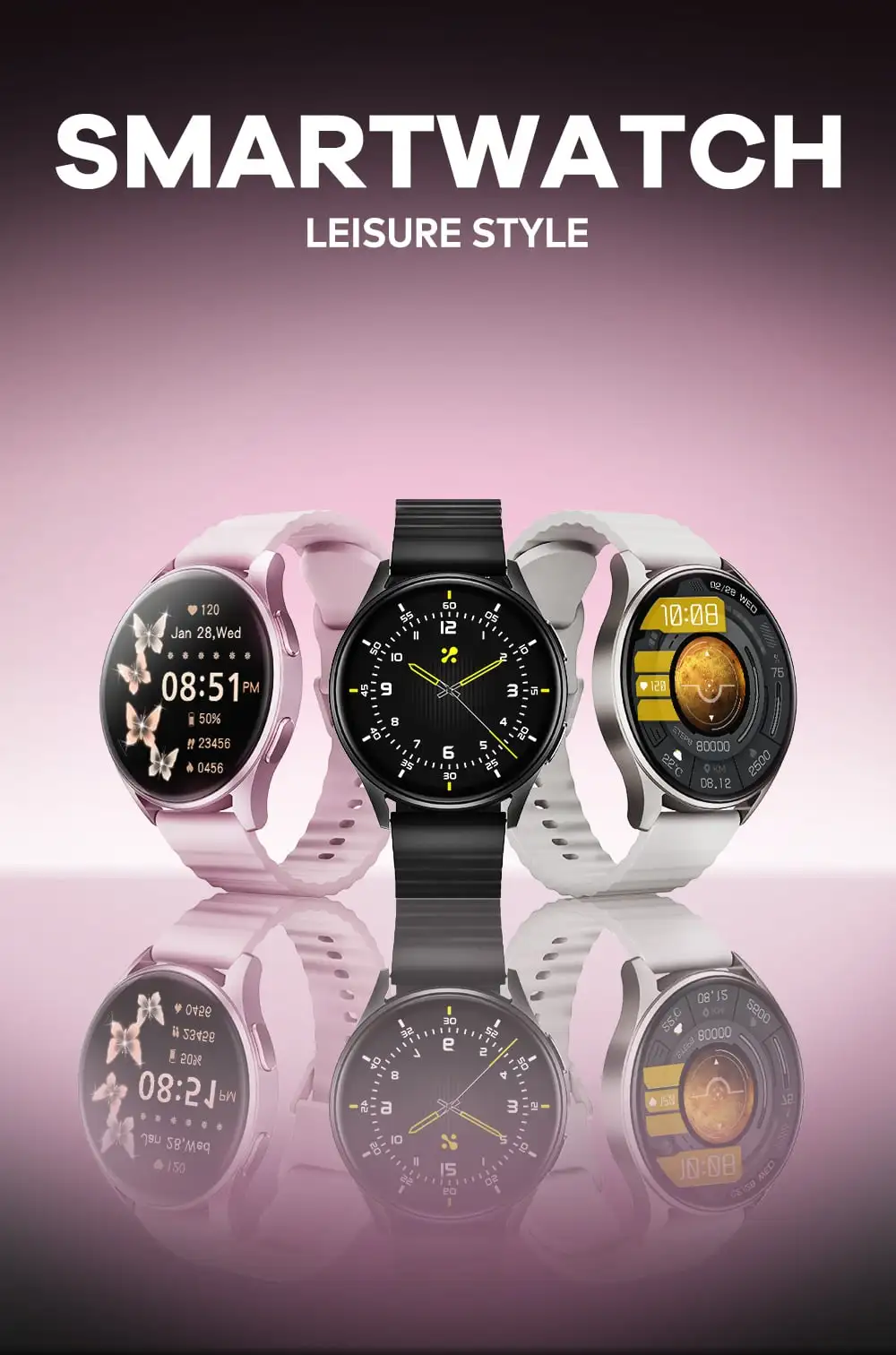 KFI C1 Smartwatch health fitness interface