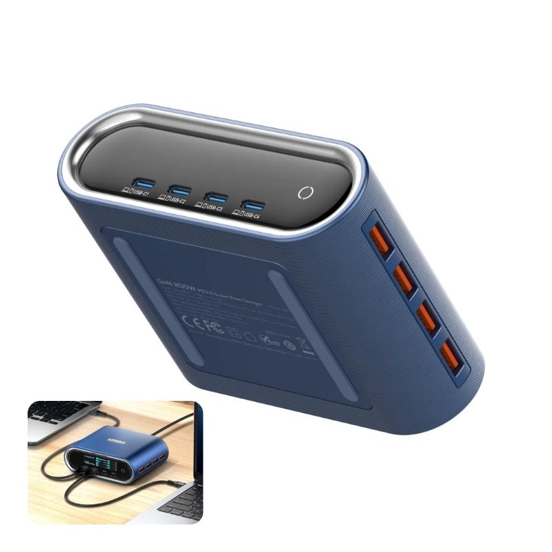 LDNIO Q19 200W GaN Multiport Desktop Charger