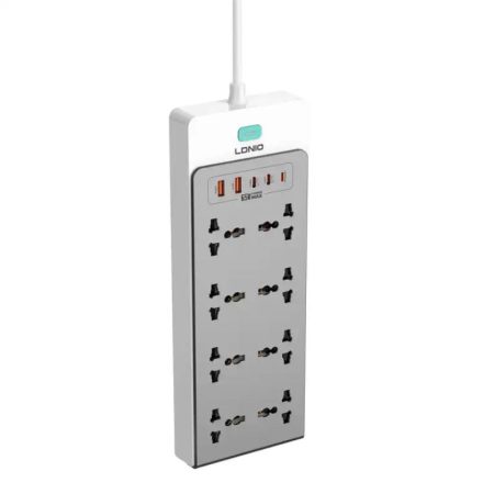 LDNIO SC4 13-in-1 GaN Power Strip 65W Charging Station
