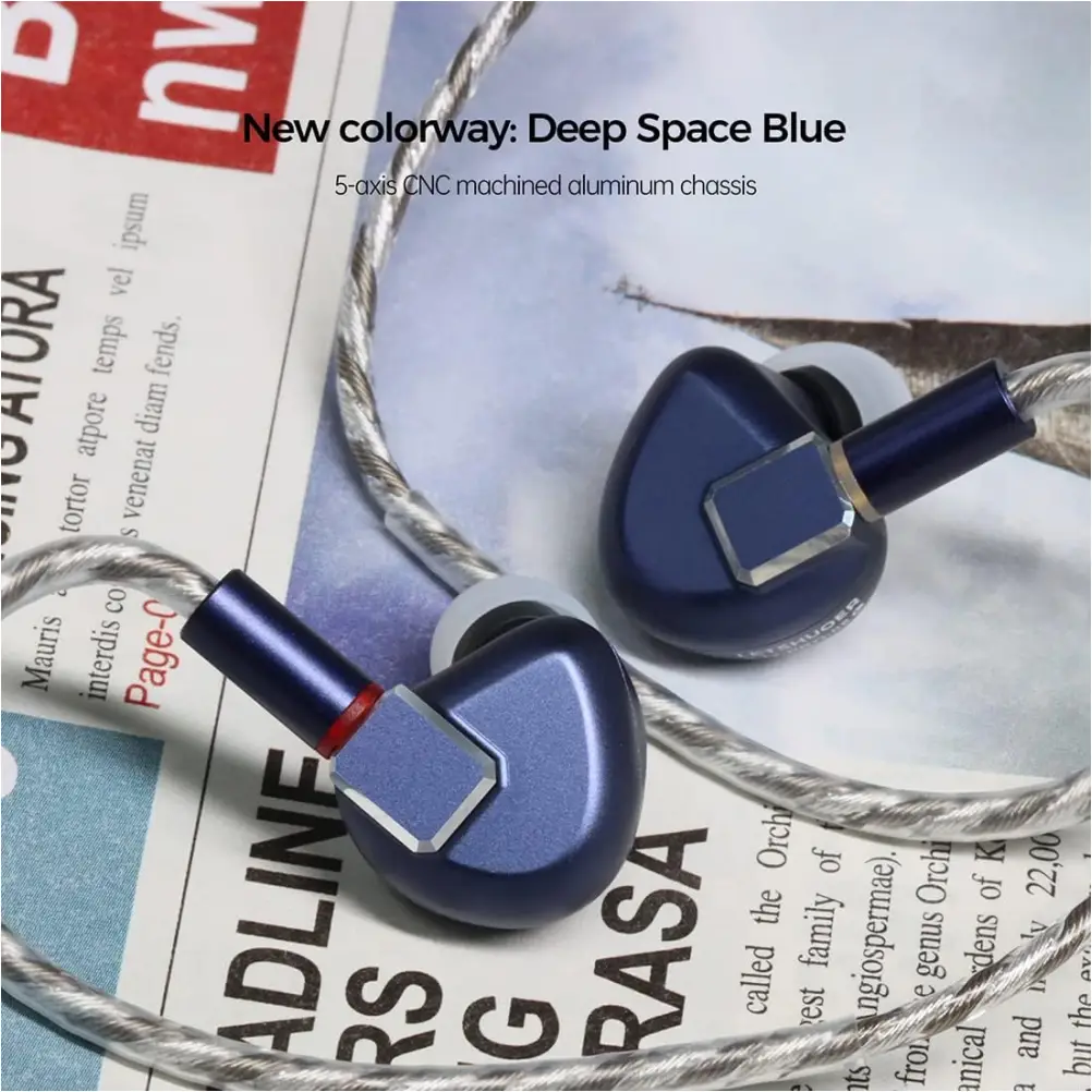 LETSHUOER S12 PRO wired in ear monitor for music and gaming