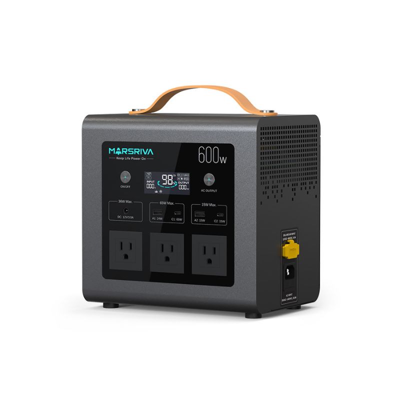 Marsriva MP6 Plus 600W Portable Power Station 512Wh