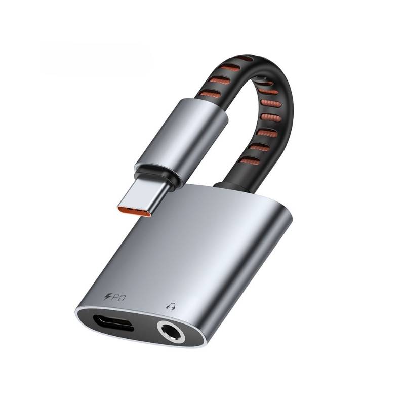 Mcdodo 337 USB-C to Dual USB-C & 3.5mm Audio Adapter