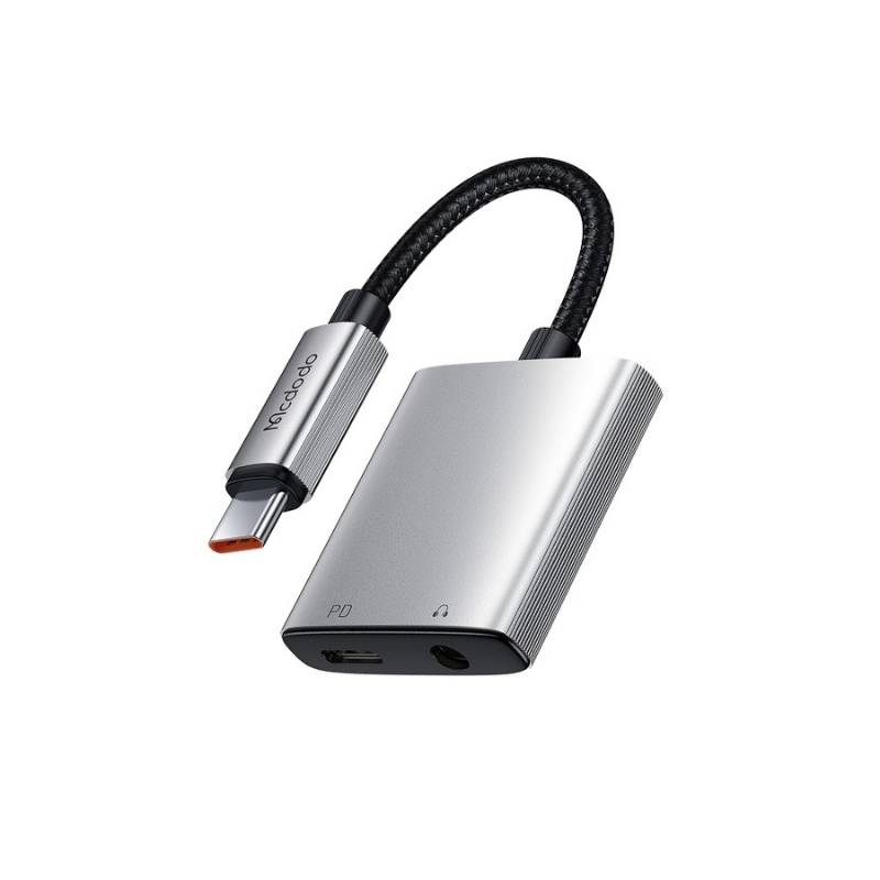 Mcdodo CA-505 60W USB-C to USB-C & 3.5mm Audio Adapter