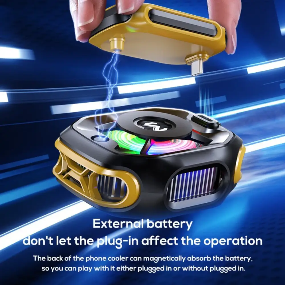 MEMO CX12 10W magnetic phone cooler with detachable external battery