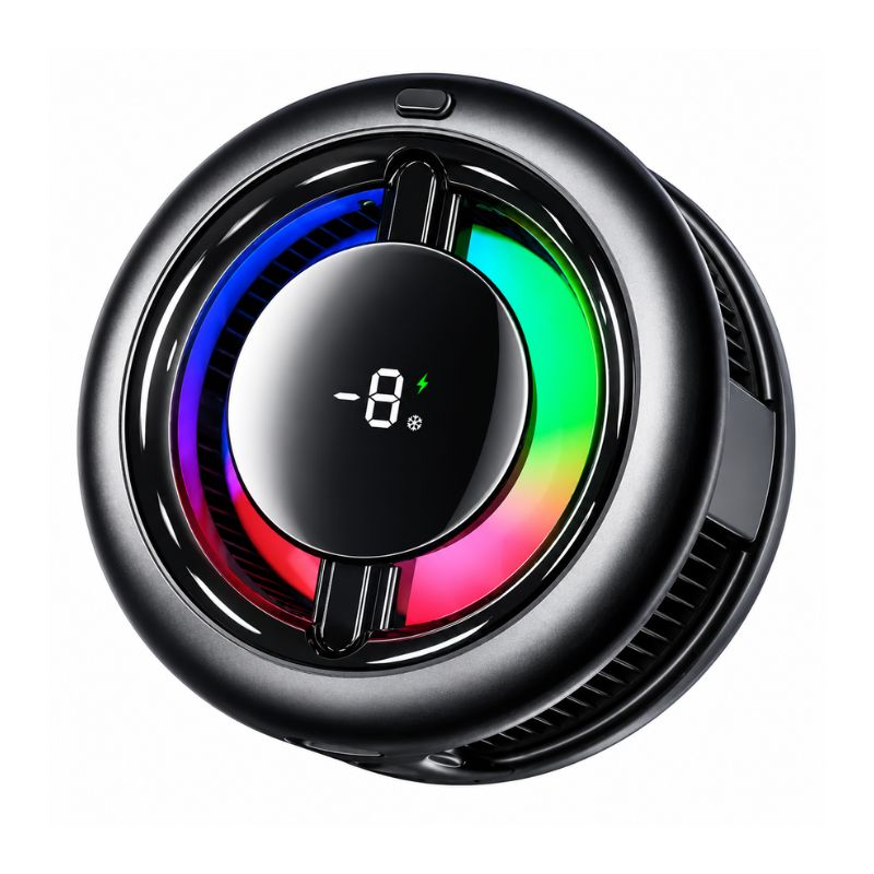 MEMO CX19 2 in 1 Magnetic Wireless Charger & Semiconductor Phone Cooler