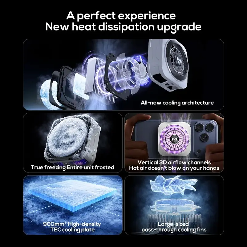MEMO CX21 semiconductor smartphone cooling fan for gaming