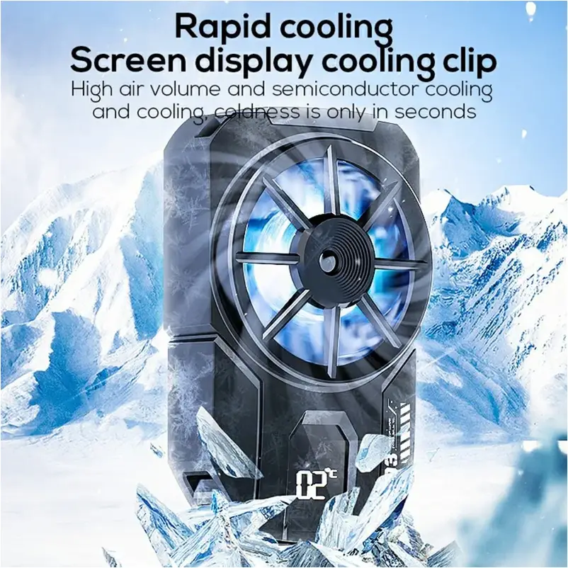 MEMO DLA3 gaming phone cooler powerful cooling performance