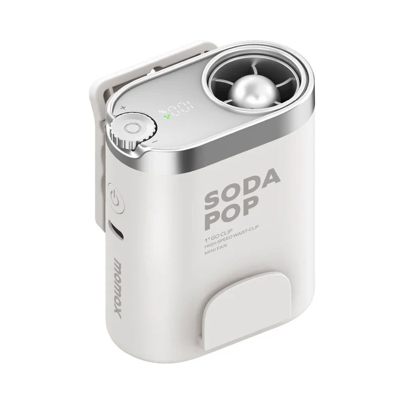 Momax 1° Go Clip IF23W Mini Fan 40,000 RPM High-Speed Cooling Fan