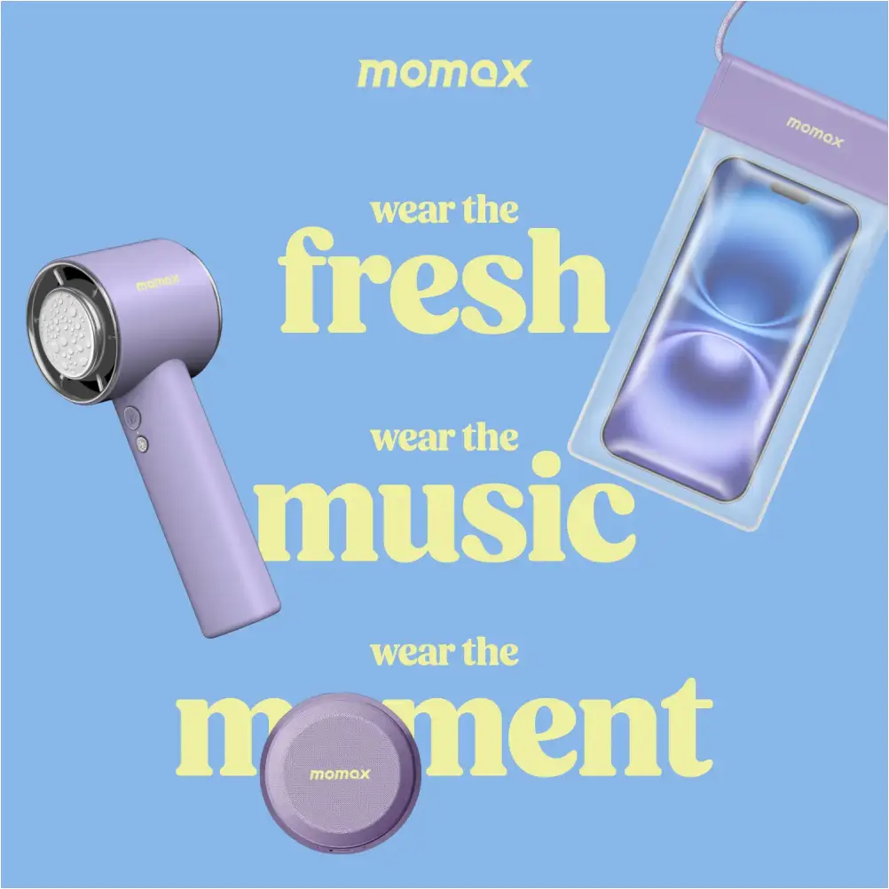 Momax Soda Pop Wear portable freshener for personal use