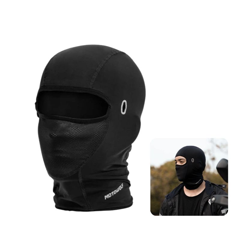 Motowolf MDL1919 CoolMax Motorcycle Riding Ninja Mask