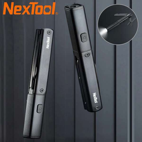 NEXTOOL Multifunctional Pen EDC Tool N1 3-in-1 USB Rechargeable Flashlight