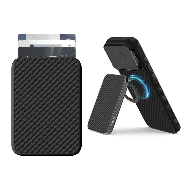 Nillkin FiberMate MagSafe Card Holder Wallet Stand