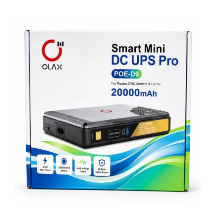 OLAX POE-D9 Smart Mini DC UPS Pro 20000mAh 24W