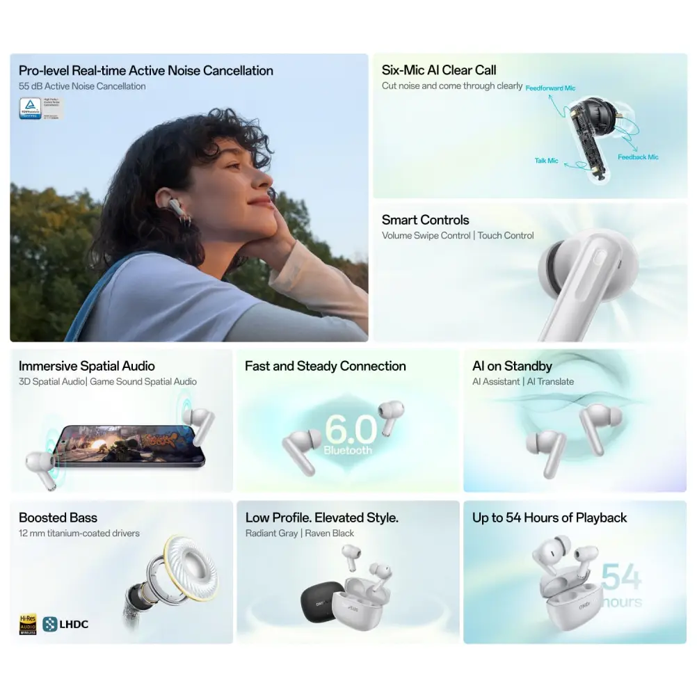 OnePlus Nord Buds 4 Pro used for music listening and calls