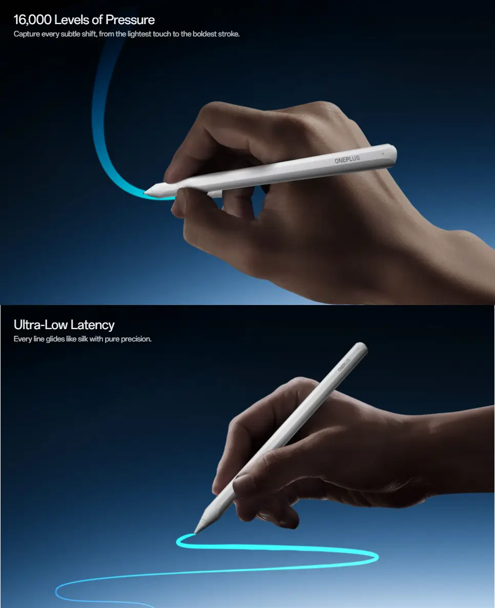 OnePlus Stylo Pro for OnePlus Pad 4 with 16000 pressure levels