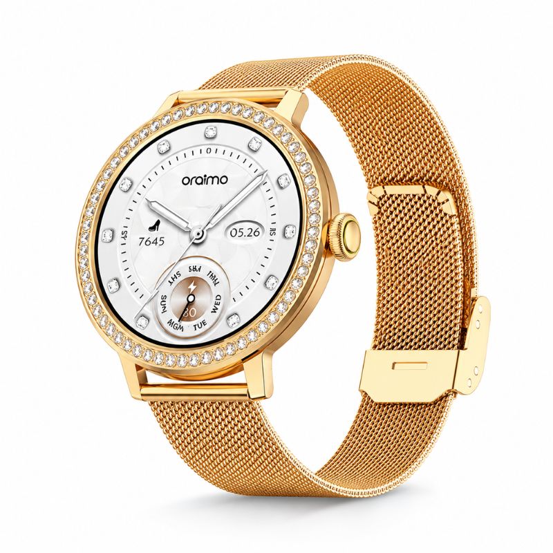 Oraimo Watch Muse 2 OSW-833N, 1.32″ AMOLED Smart Watch with HD Calling