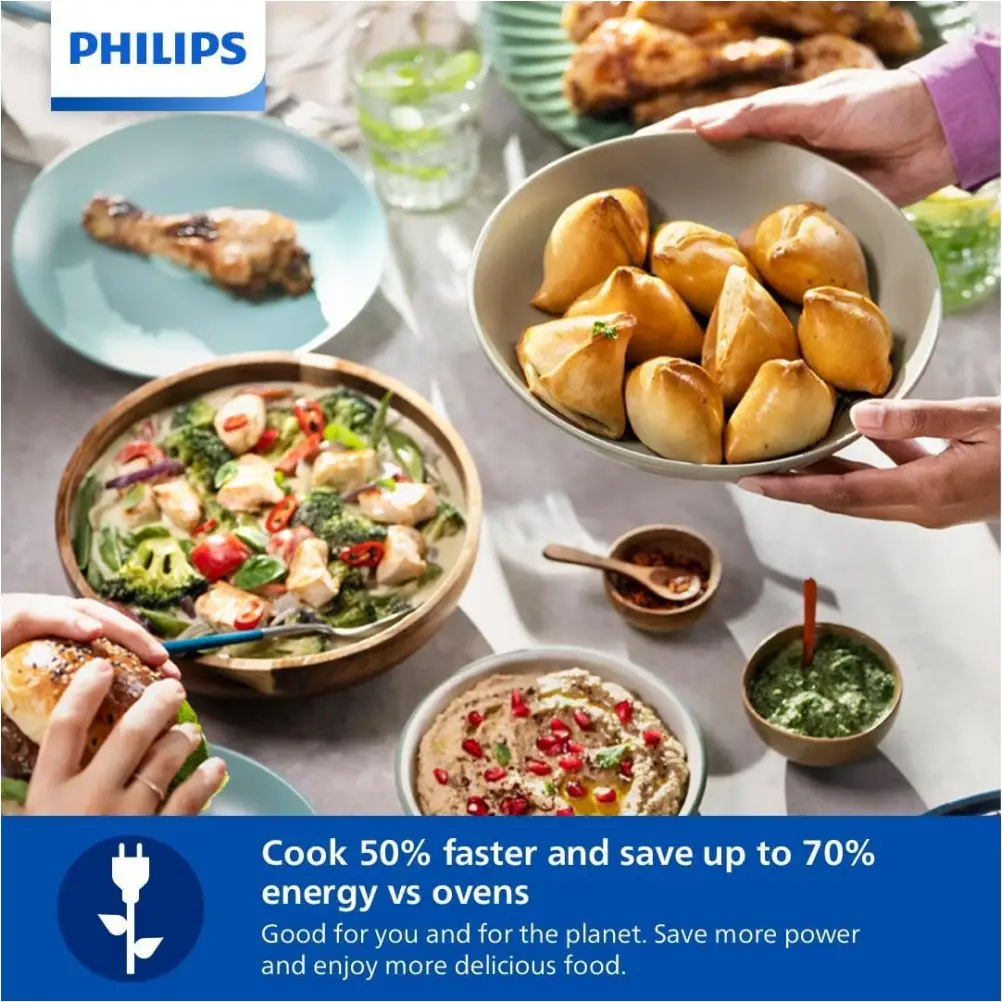 Philips 4.2L digital air fryer for oil free cooking