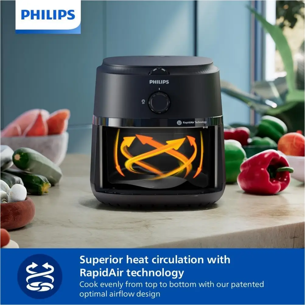 Philips 1000 series air fryer modern kitchen appliance design