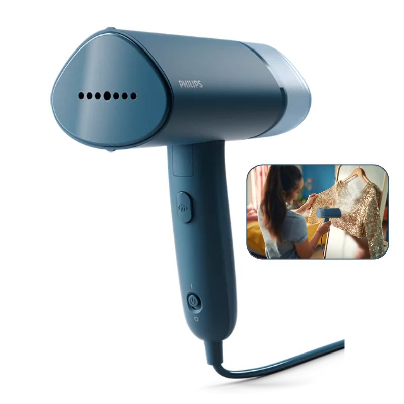 Philips Series 3000 STH3000 Foldable Handheld Garment Steamer