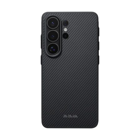Pitaka Cairn Case 600D for Samsung Galaxy S26 Ultra (Aaron Button) Black/Grey Twill