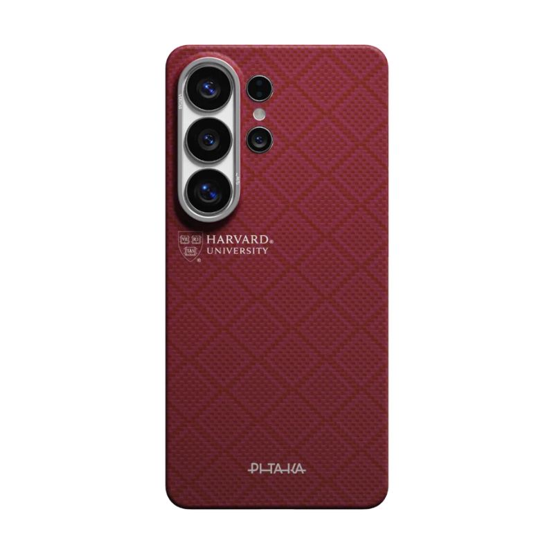 PITAKA Harvard Crimson Edge Case for Galaxy S26 Ultra (Aaron Button)
