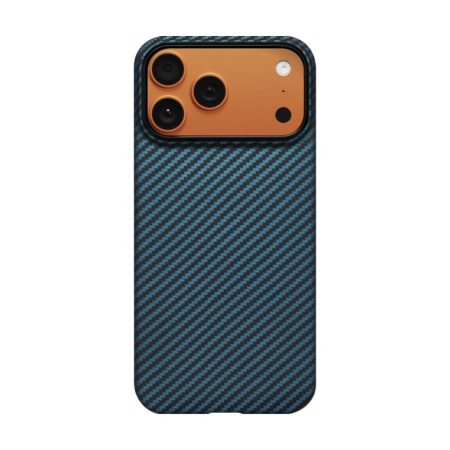 Pitaka Ultra-Slim Case Black/Blue for iPhone 17 Pro | 17 Pro Max (PitaTap™)