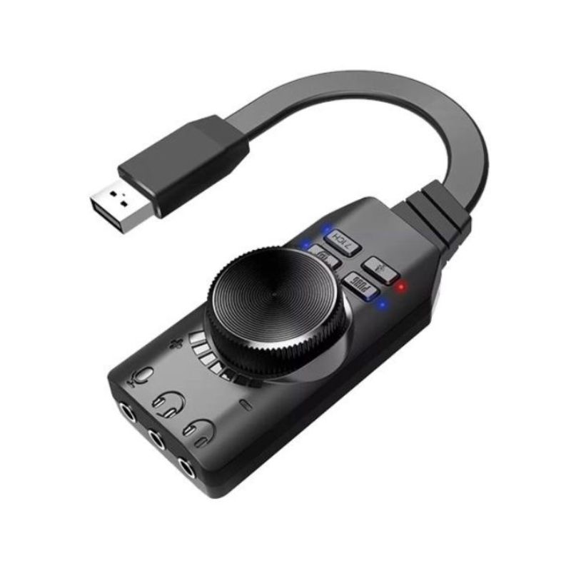 Plextone GS3 Mark II USB DSP Sound Card