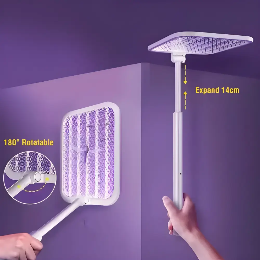 Xiaomi Qualitell L2 folding electric mosquito swatter front view