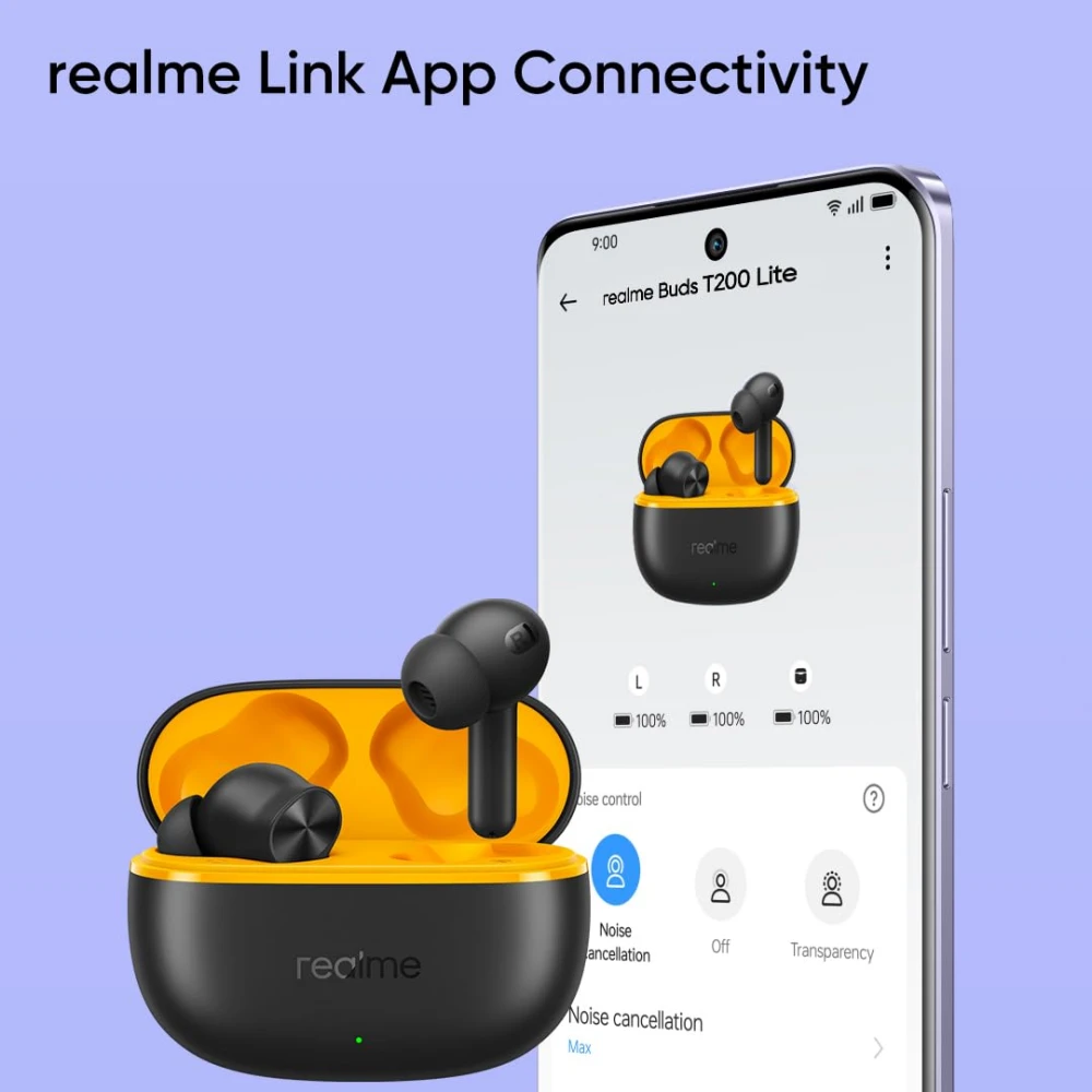 realme Buds T200 Lite in Ear Earbuds
