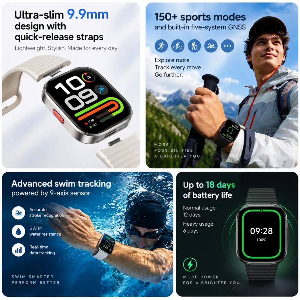 REDMI Watch 6 Lite 5ATM Water Resistant Smartwatch
