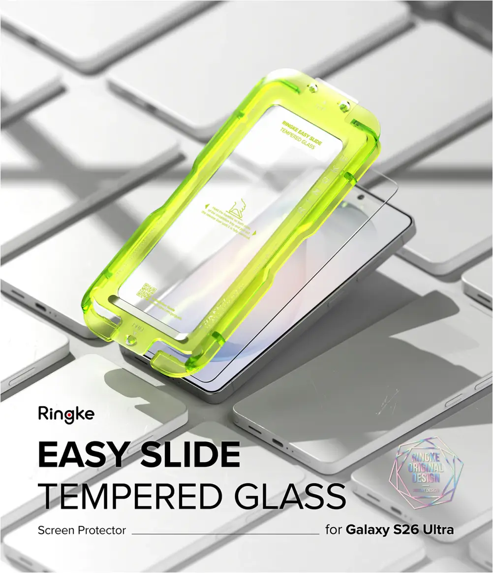 Ringke clear screen protector for Samsung Galaxy S26 smartphone