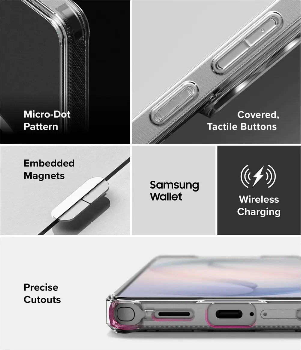 Ringke matte transparent case for Galaxy S26 Ultra back protection