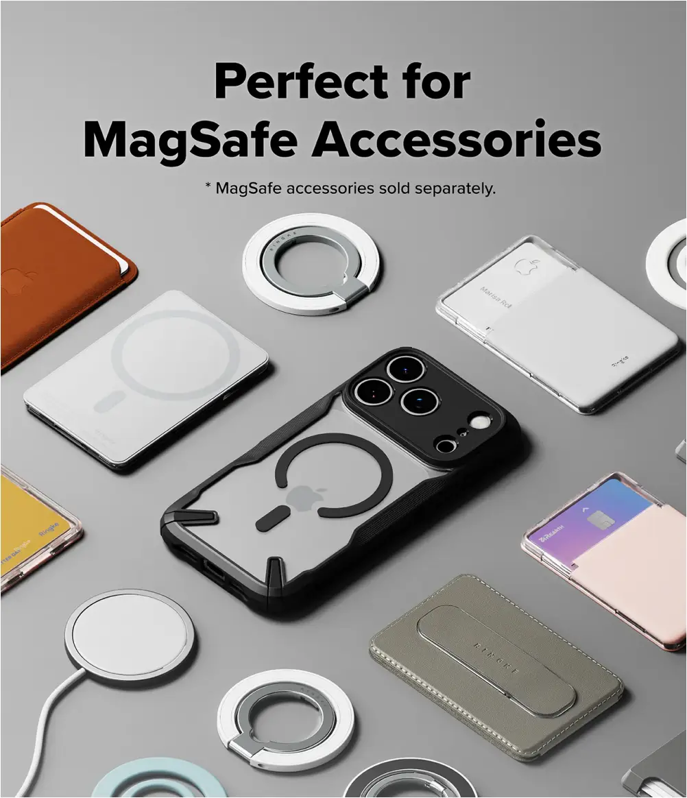 Ringke Fusion-X rugged case for iPhone 17 Pro durable protection