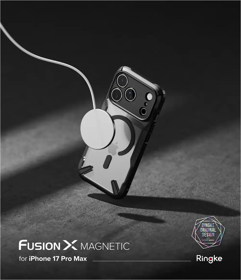 Ringke Fusion-X magnetic case for iPhone 17 Pro Max rugged design