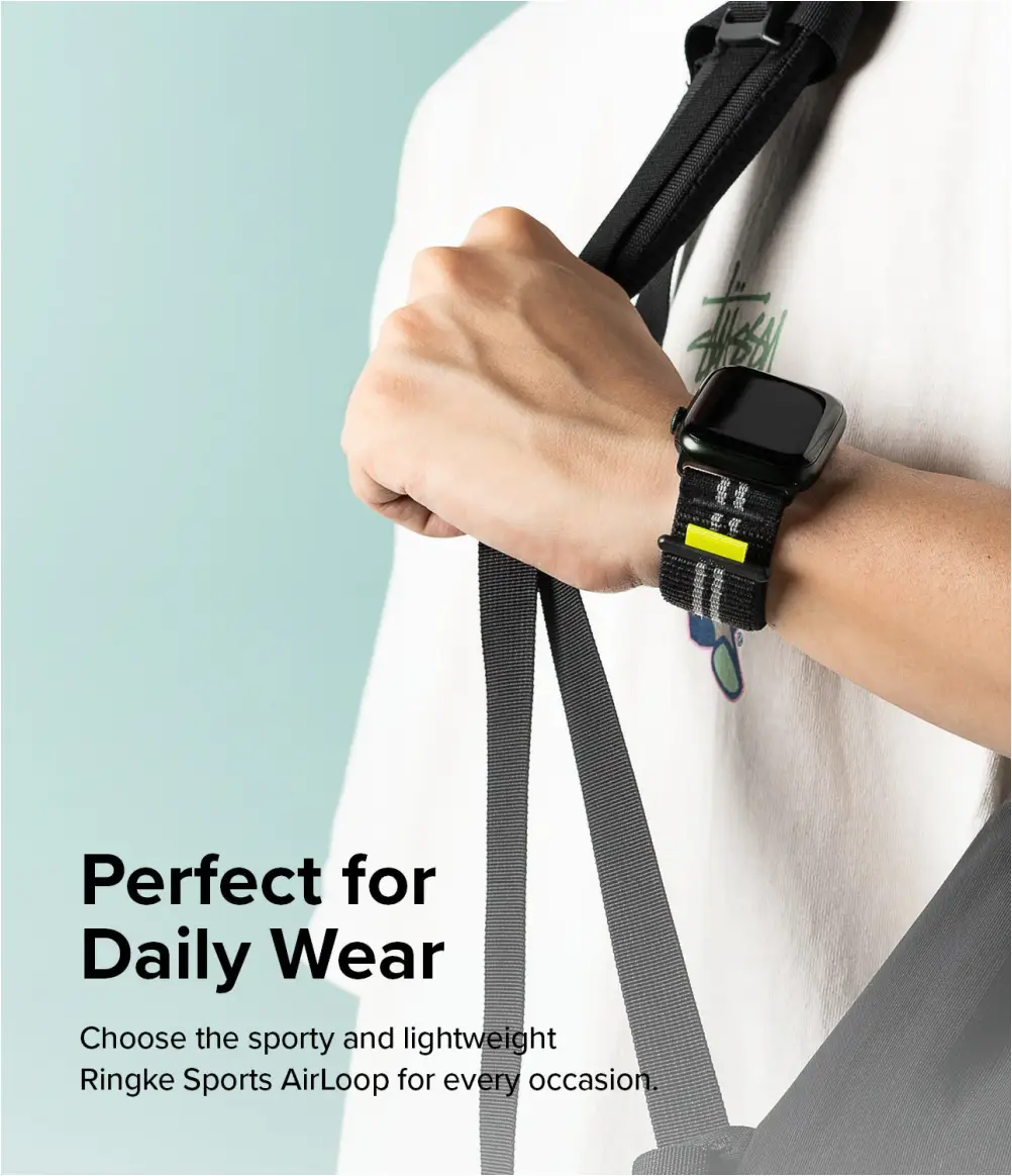 Ringke breathable Apple Watch sport strap for daily wear