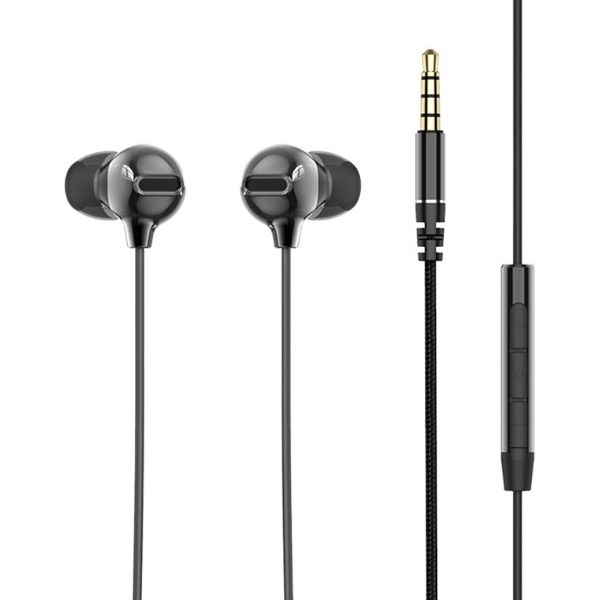 Rock Space Obsidian Stereo Earphone With Micro 3.5mm Jack