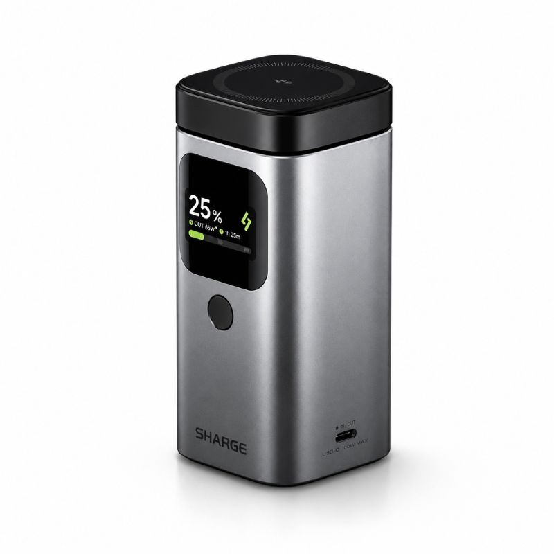 SHARGE StangMag 100W 15000mAh Qi2 Power Bank