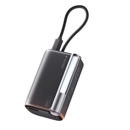 SHARGE Flow 3 10000mAh 45W Power Bank with Built-in Cable for Fast Portable Charging