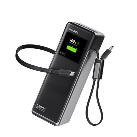 SHARGE HyperTower 4-in-1 170W 25000mAh Power Bank Fast Charging Backup