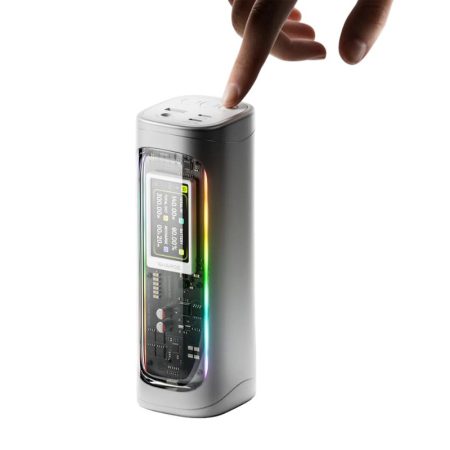 SHARGE Shargeek 300 Power Bank, 300W, 24,000mAh, DC Port & RGB