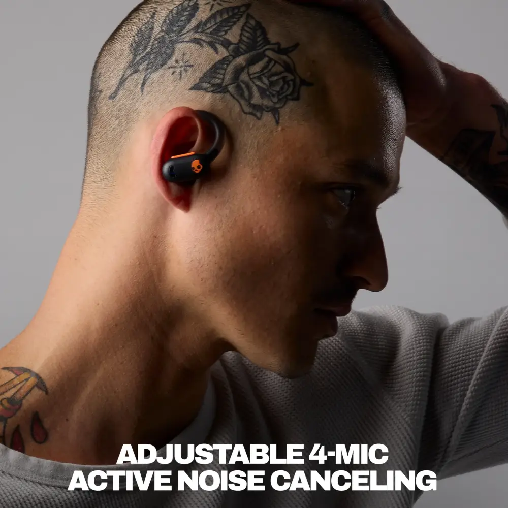 Skullcandy Push ANC Active – Adjustable 4-Mic ANC Skullcandy Push ANC Active Earbuds with Adjustable 4-Mic Active Noise Canceling