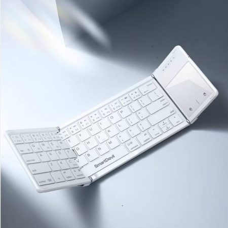 SmartDevil Tri-Fold Wireless Bluetooth Keyboard with Touchpad