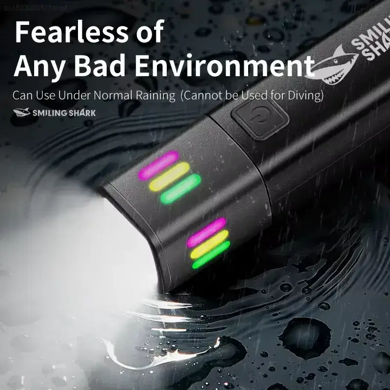 Smiling Shark SD-1018A outdoor flashlight compact portable design
