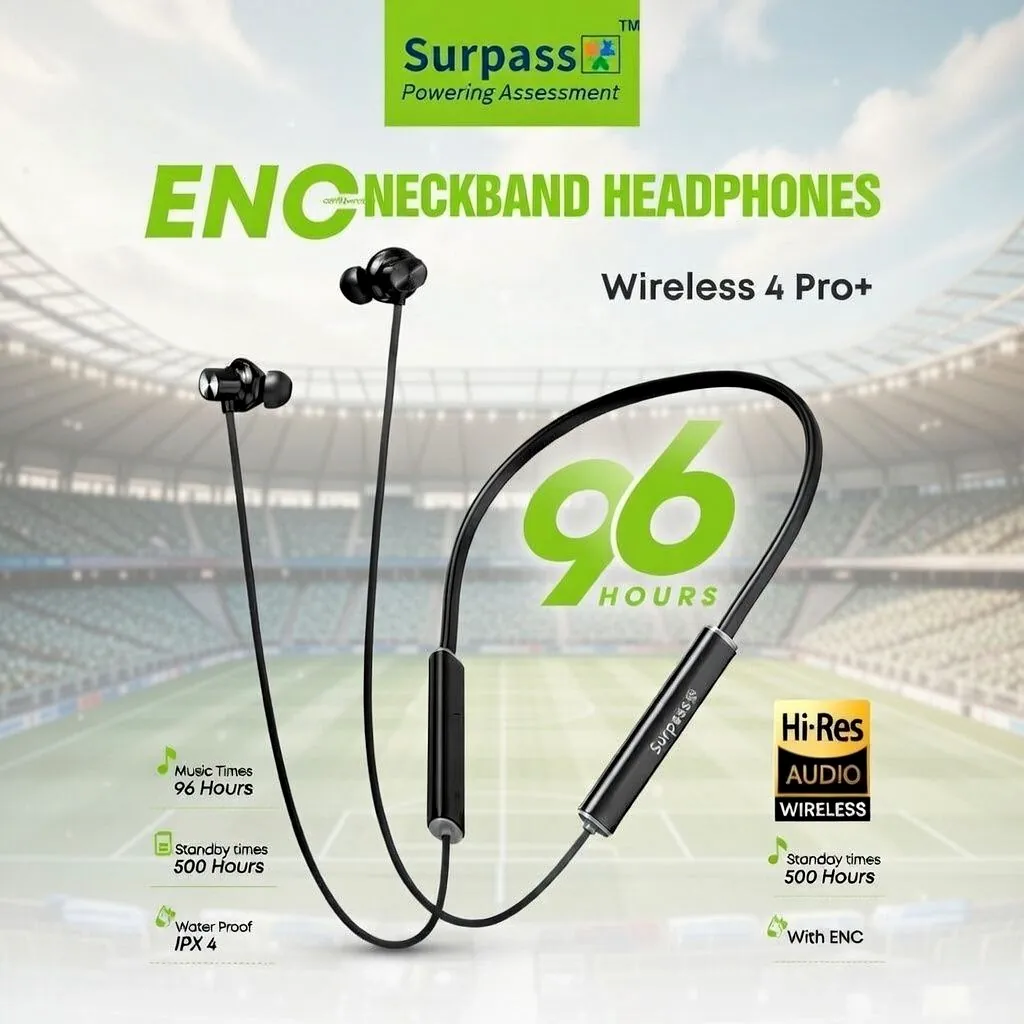 Surpass Wireless 4 Pro+ Neckband