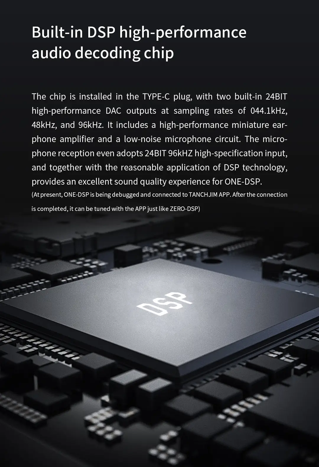 TANCHJIM ONE wired earphone listening music