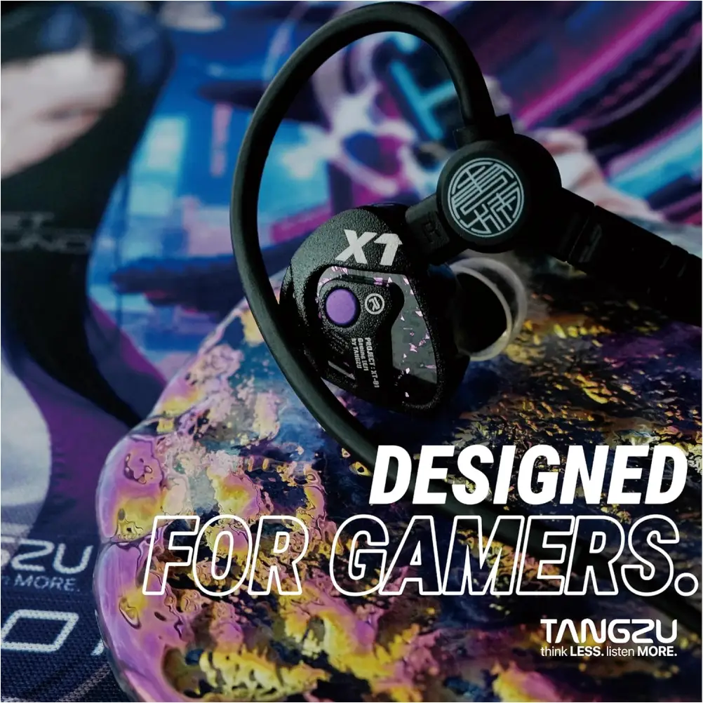 TANGZU Xue Tao 10mm dynamic driver IEMs close up